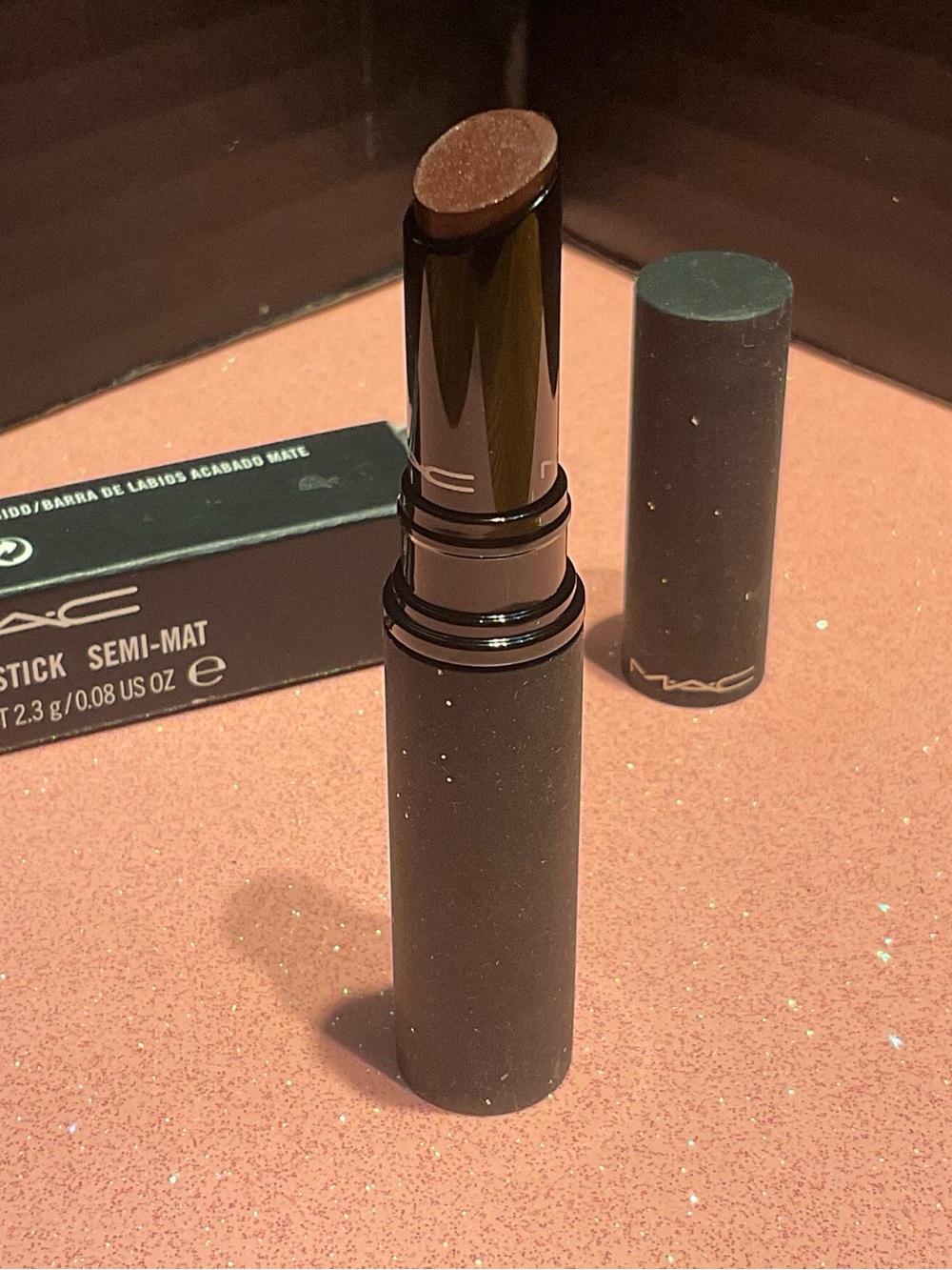 MAC Mattene Lipstick in CHOCK-FUL- Rare - Picture 3 of 7